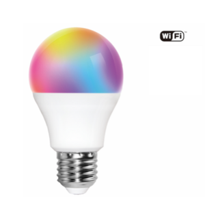 9w E27 Led  Multicolor Dimmable Wifi Smart Light Bulb Compatible With Alexa Google Home