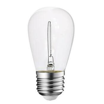 S14 Plastic Shatterproof Edison Vintage Style Replacement 1 Watt Outdoor Light Bulbs, LED 1W String Light Bulbs,