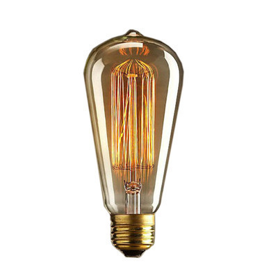 A60-17 25W E27 30lm 2200K Filament Light Incandescent Edison Bulb