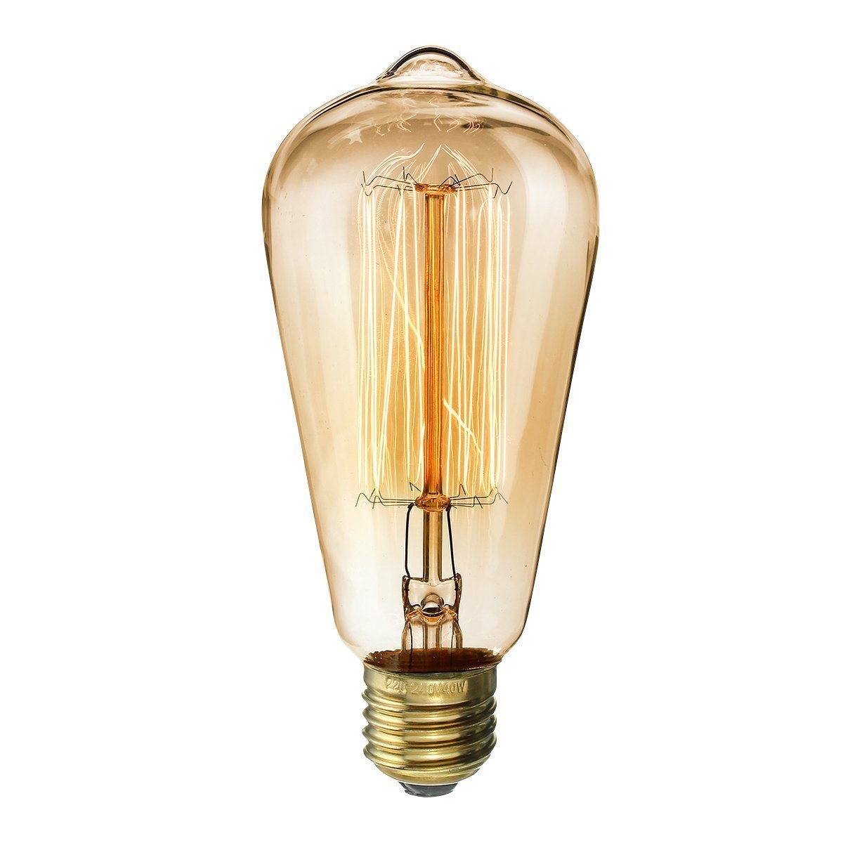 A60-17 25W E27 30lm 2200K Filament Light Incandescent Edison Bulb