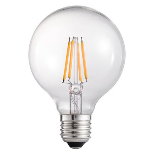 Globe bulb lamp 4w Led filament bukb G80,  2w 7w 8w 11w 15w  2700k led candle bulb with led bulb raw material