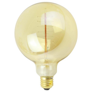 led edison retro vintage string lights e27 socket G125 25w filament spray bulbs