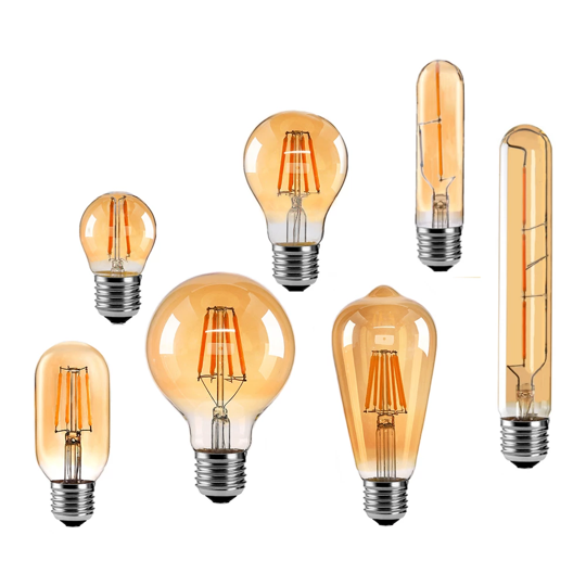 Filament Bulb Light Energy Save COB Dimmable Bulbs Super Bright Refrigerator Hanging Lamps