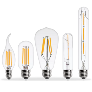 E14 Retro Edison LED Filament Light Bulb AC220V E27 Bombillas LED Vintage Candle Lights C35 G45 Glass Bulb Chandelier Lighting