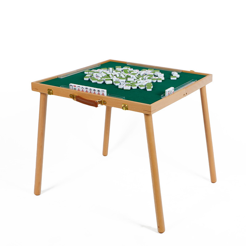 High Quality Automatic Mahjong Table Metal Folding Mahjong Table With Wheels Outdoor Entertainment Table