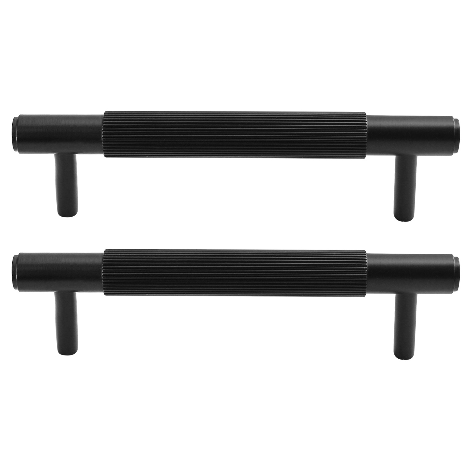 SAILANKA Kitchen Drawer Accessory Satin Brass Cabinet Pulls Hardware Round T Bar Furniture Handle