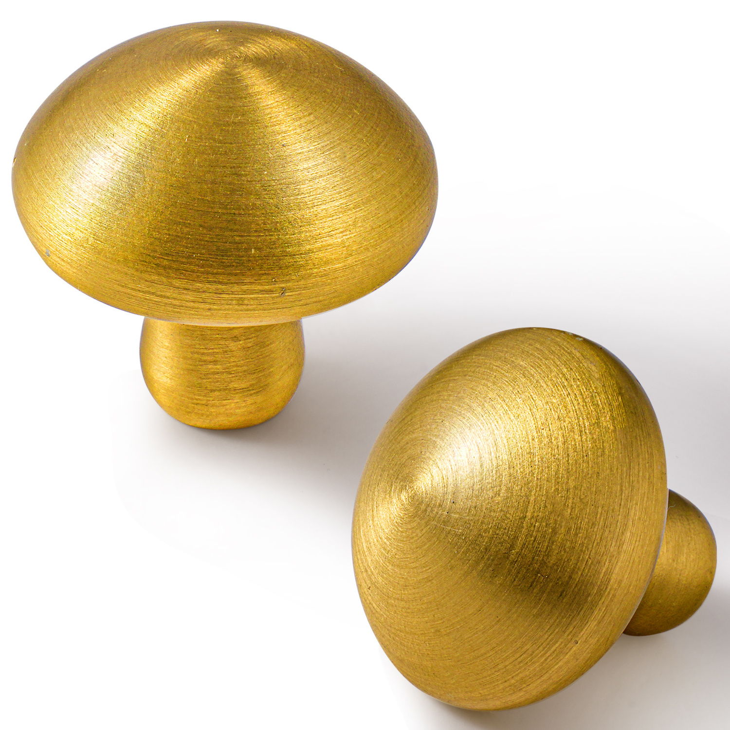 SAILANKA Brass Furniture Round Handle Drawer Wardrobe Door Knob Bookcase Dresser Simple Small Pulls Single Hole Cabinet Handle