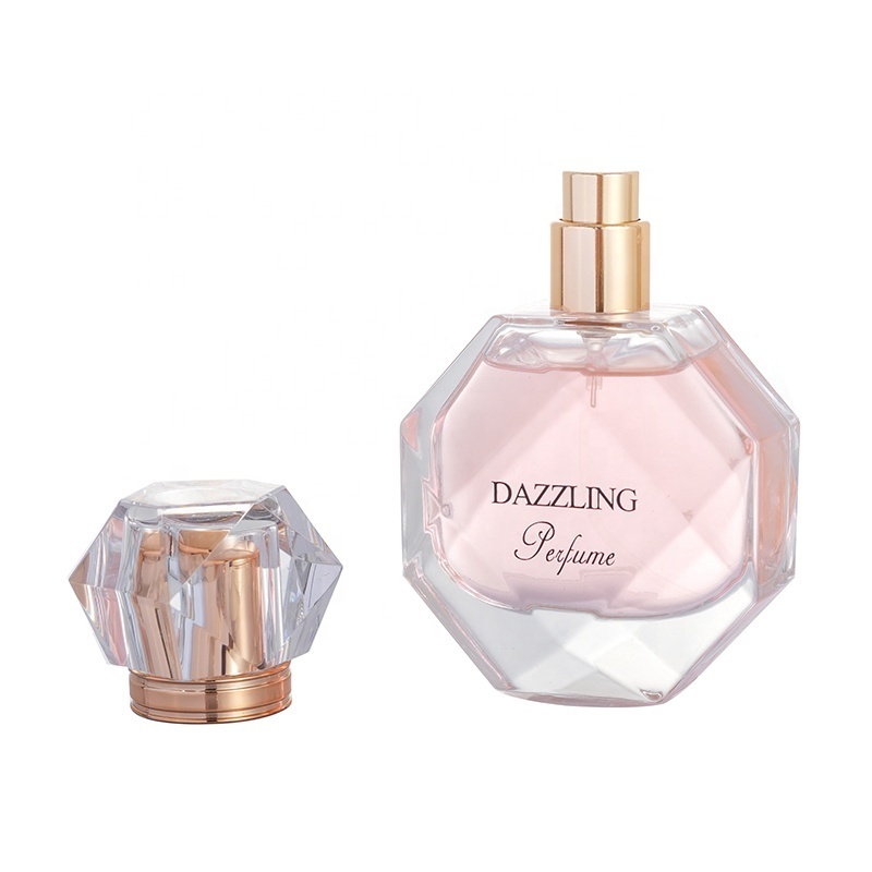 Premium Quality ROSE GOLD Perfume 50ml dazzling Flower Crystal Perfume luxury For Women Perfume