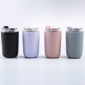 2023 Hot Selling Products Toddler 10OZ Double Wall Stainless Steel Vacuum Insulated Tumbler Milk Cups For Kids With Straw