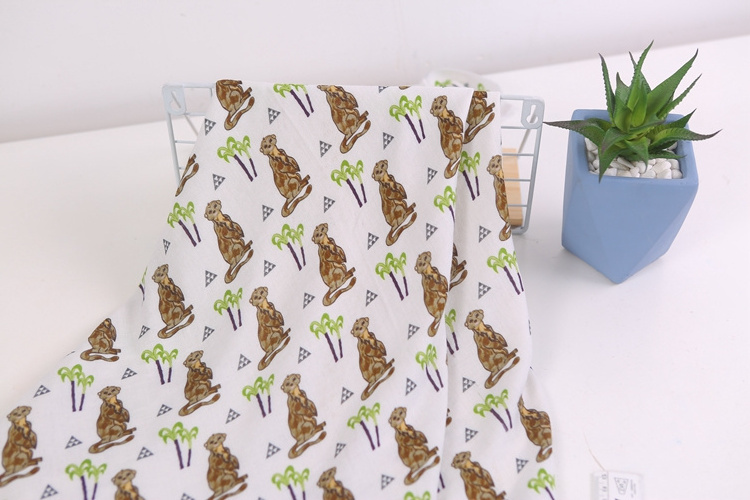 Selling High Quality 70 bamboo 30 cotton fabric wholesale bamboo muslin fabric custom printed baby blanket muslin fabric BestSuppliers