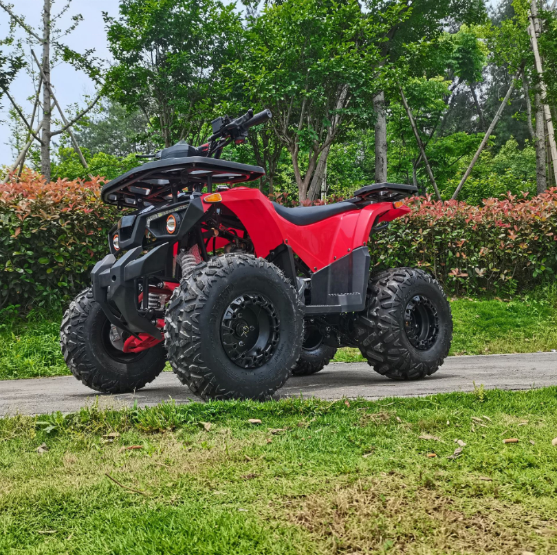 Four Wheel  Bikes 125cc 4 Stroke Air-Cooled Quad Motos Racing Motorcycle ATV Quad Bike For Sale