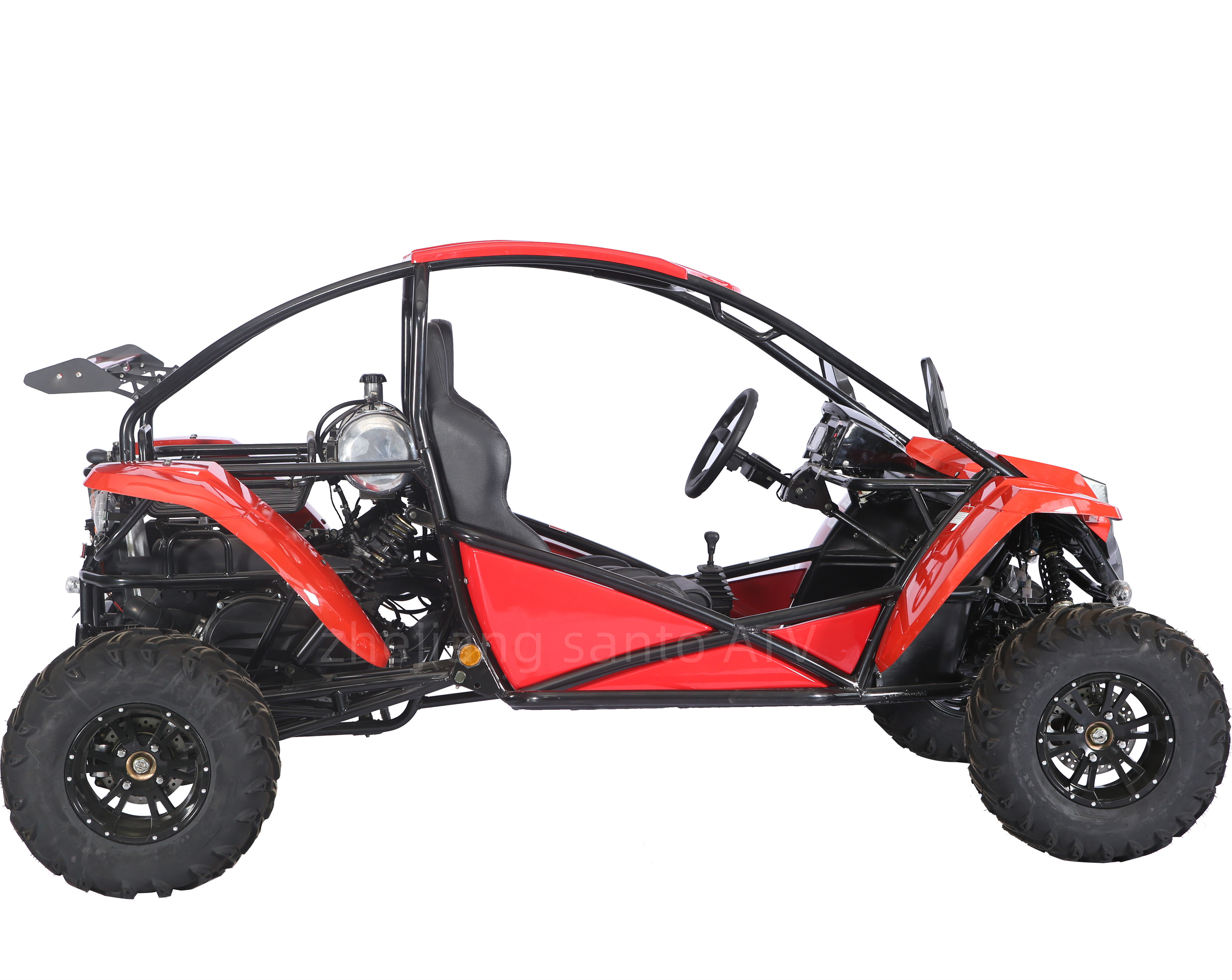 Sale of dual row steering wheel UTV 500cc single cylinder 4-stroke off-road ATV large displacement 4x4 UTV