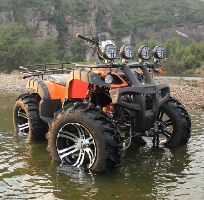 China Motorcycles 150cc ATV Quad Bike Four Wheelers 4 Stroke Air Cooled Gas Powered Electric Start ATV For Sale