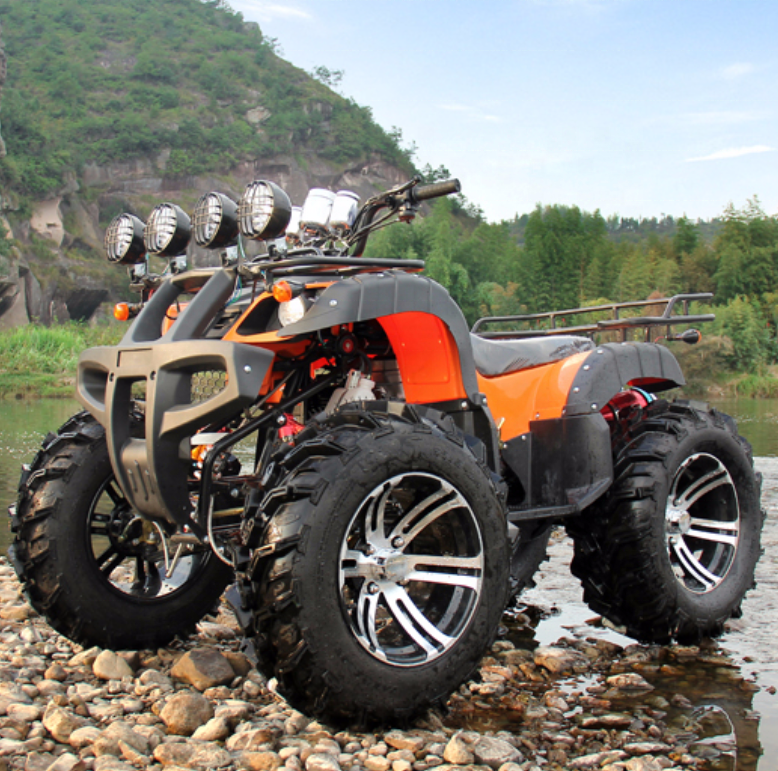 China Motorcycles 150cc ATV Quad Bike Four Wheelers 4 Stroke Air Cooled Gas Powered Electric Start ATV For Sale