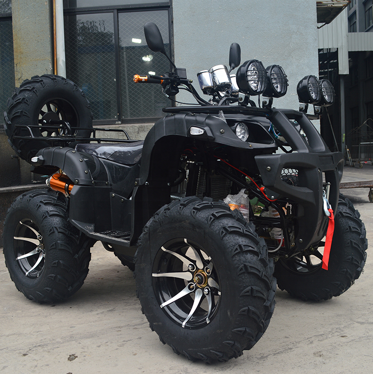 China Motorcycles 150cc ATV Quad Bike Four Wheelers 4 Stroke Air Cooled Gas Powered Electric Start ATV For Sale