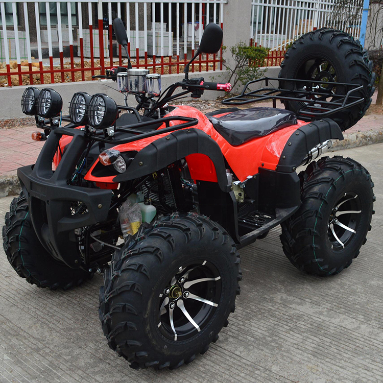 China Motorcycles 150cc ATV Quad Bike Four Wheelers 4 Stroke Air Cooled Gas Powered Electric Start ATV For Sale