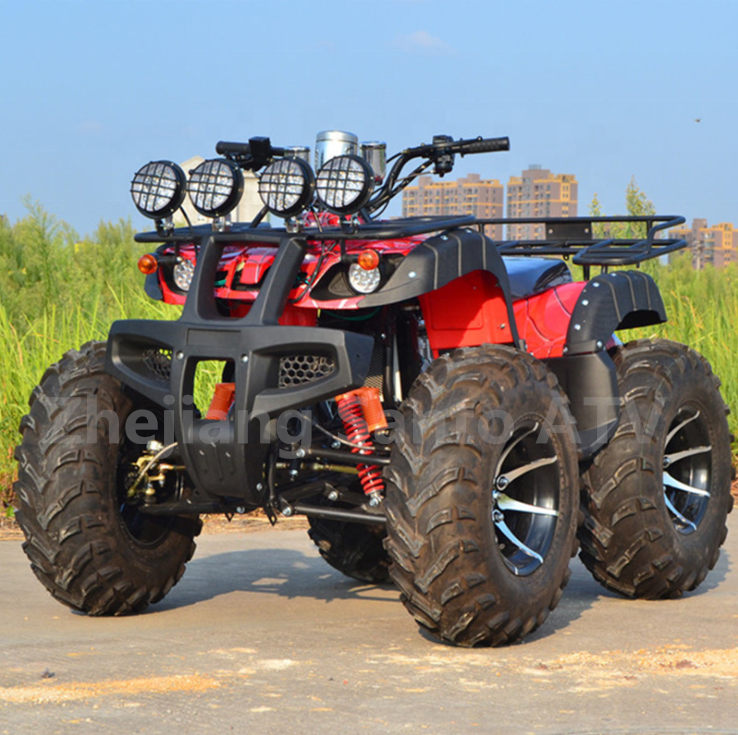 Chinese ATV New Design Frame Cheap Cuatrimoto 4x4 Quad ATV 250cc 4x4 Quad Bike All-Terrain Vehicle For Sale