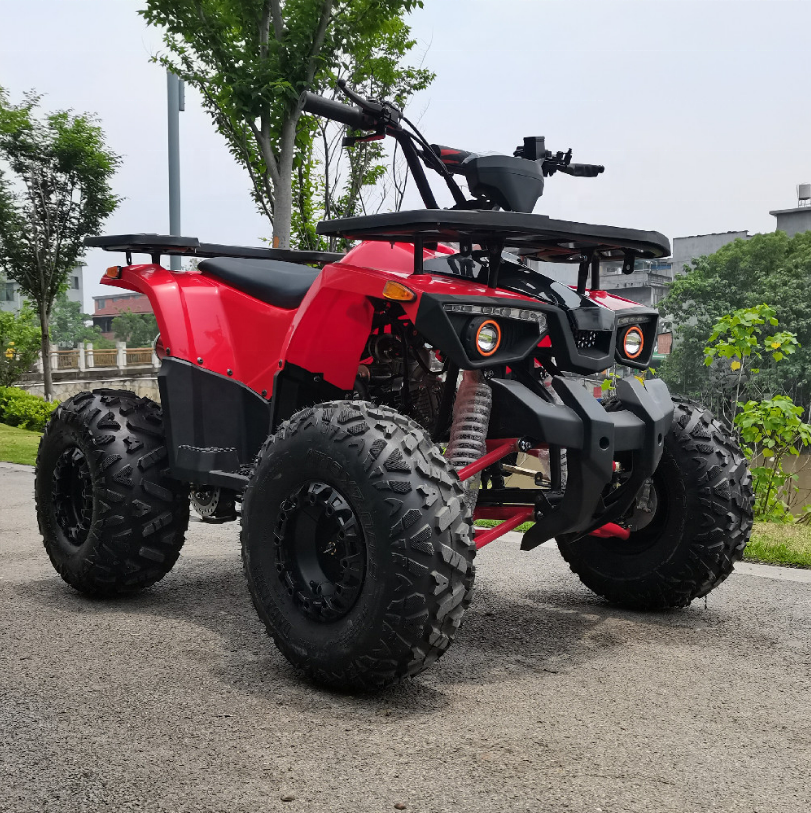 Four Wheel  Bikes 125cc 4 Stroke Air-Cooled Quad Motos Racing Motorcycle ATV Quad Bike For Sale