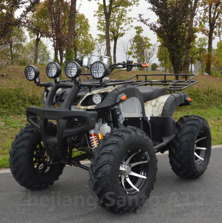 Chinese ATV New Design Frame Cheap Cuatrimoto 4x4 Quad ATV 250cc 4x4 Quad Bike All-Terrain Vehicle For Sale