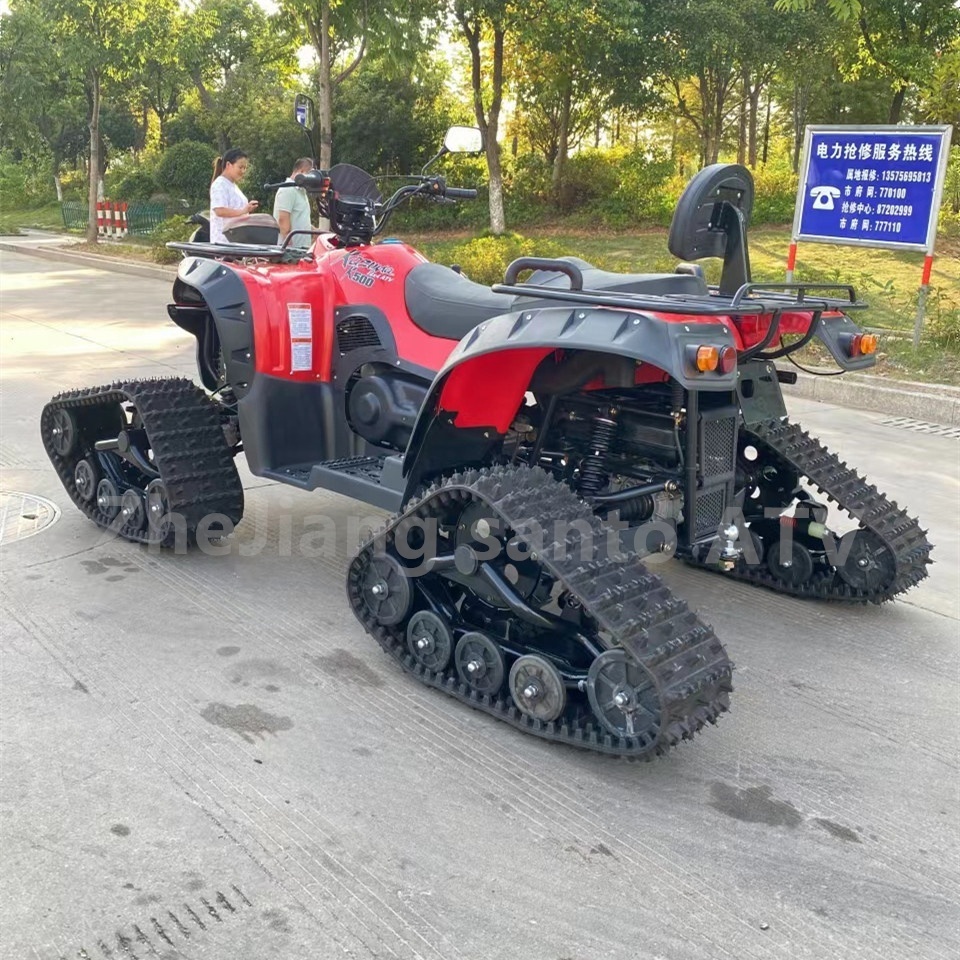 Santo all terrain 500cc automatic transmission engine four-wheel drive snow and ice off-road ATV snowmobile for sale