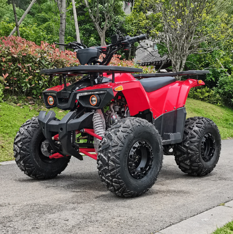 Four Wheel  Bikes 125cc 4 Stroke Air-Cooled Quad Motos Racing Motorcycle ATV Quad Bike For Sale