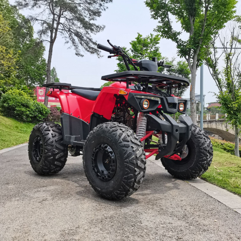 Four Wheel  Bikes 125cc 4 Stroke Air-Cooled Quad Motos Racing Motorcycle ATV Quad Bike For Sale