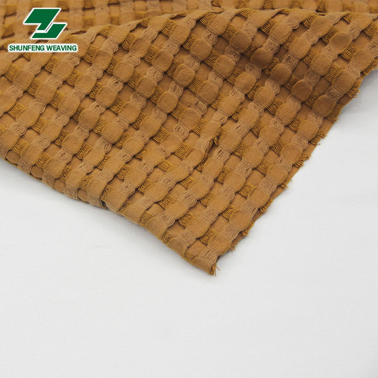 Wholesale customization 160-300g bamboo fiber Honeycomb Fabric