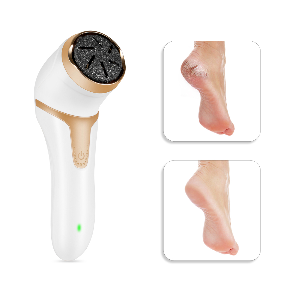 usb rechargeable professional electric hard dead skin foot file shaver machine vacuum callus remover