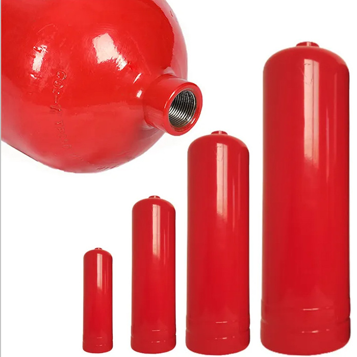 1/2/3/4/5/6/8/9/10/12kg Durable Empty Fire Extinguisher Gas Cylinder CO2 Extinguisher