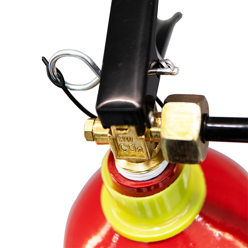 2kg Co2 Carbon Dioxide Fire Extinguisher Portable Selfsaving Equipment Fire Extintor 3mm Thick