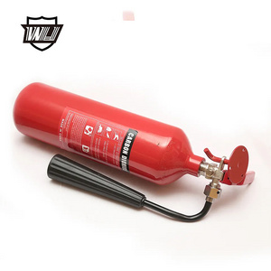 2kg Co2 Carbon Dioxide Fire Extinguisher Portable Selfsaving Equipment Fire Extintor 3mm Thick