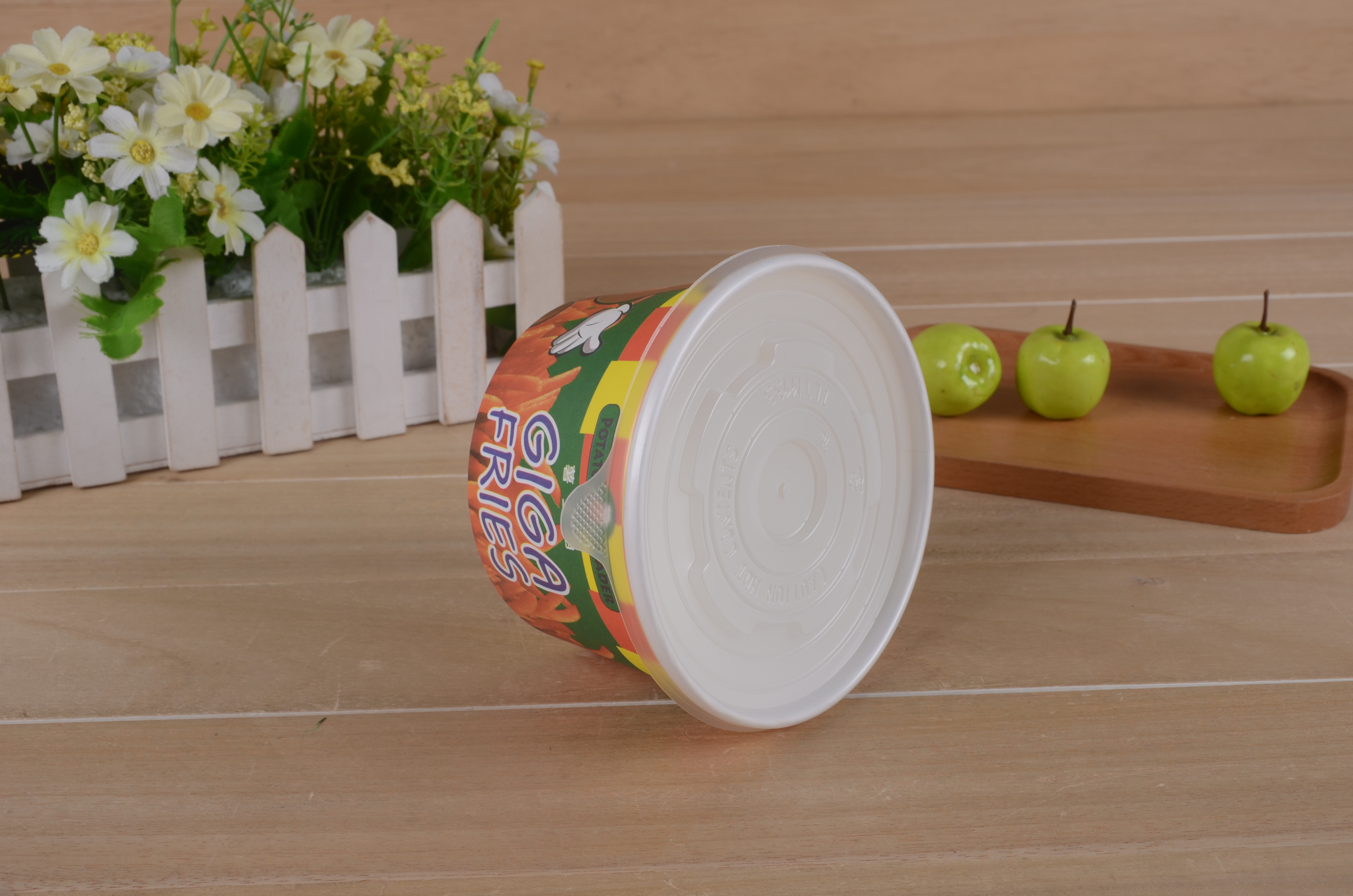 Ice cream paper bowl, ice cream paper cup / bathtub and ice cream paper container can be customized in two layers