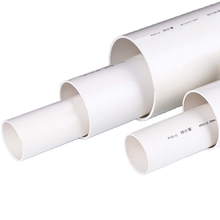 Wholesale Cheap Price UPVC/PVC Pipes ASTM D2466 SCH40 Water Supply UPVC/PVC Tubes