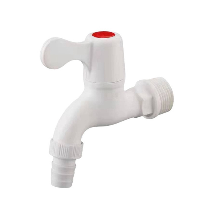 Plastic Saving Cold Water Wall PVC Tap One Way Faucet Type Iii With Nozzle Professional Supplier