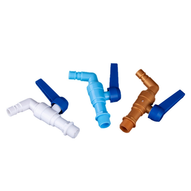 New Products Low Price Iron Copper Thread Tap Plastic Turkey Bibcock Tap Plastic PPR Bibcock Nut Faucet PVC Tap Bibcock