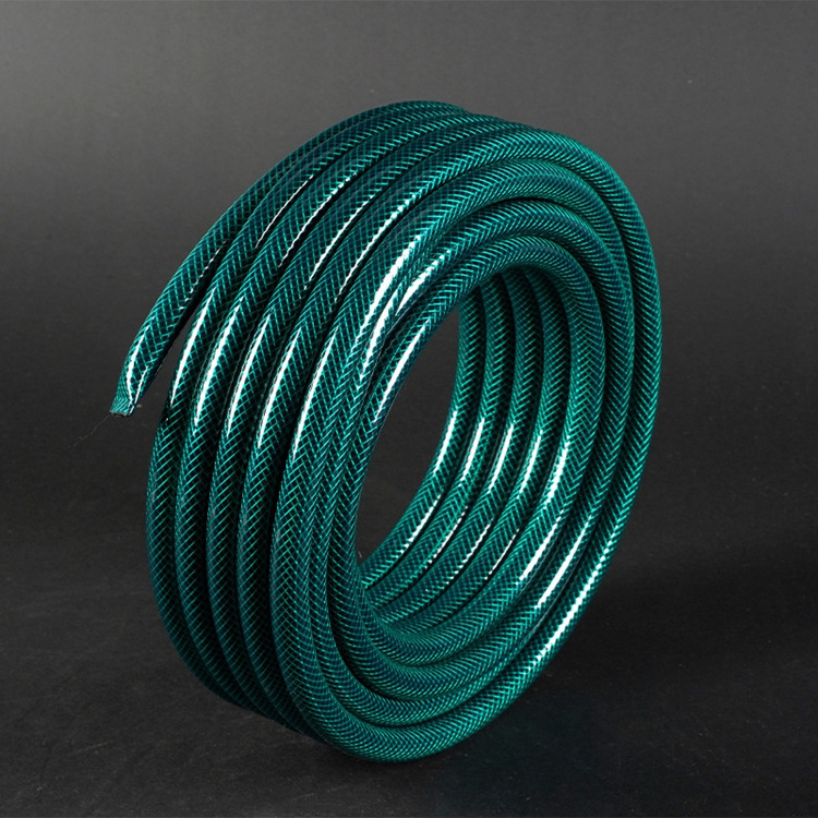 High Pressure Flexible Transparent Netting Garden Water Hose PVC Braided Fiber Reinforced Hose