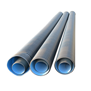 SN8 SN4 400mm 500mm 800mm 1000mm Large Diameter HDPE Double Wall Corrugated Pipe HDPE Culvert Pipe