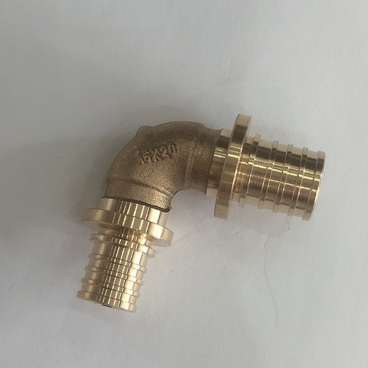 Wholesale Hydraulic Die Casting Equal Tee Insulated Stainless Steel Brass Crimp Water Lead Free Al PEX Pipe Fittings