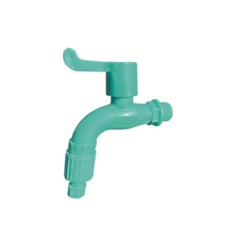 New Products Low Price Iron Copper Thread Tap Plastic Turkey Bibcock Tap Plastic PPR Bibcock Nut Faucet PVC Tap Bibcock