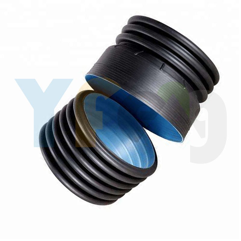 YIFENG culvert pipe Double Wall 50mm HDPE corrugated drainage pipe