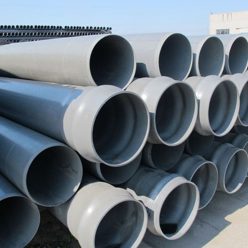 PVC drainage irrigation pipe 3 inch perforated pipe 10 feet perforated seepage upvc pipe