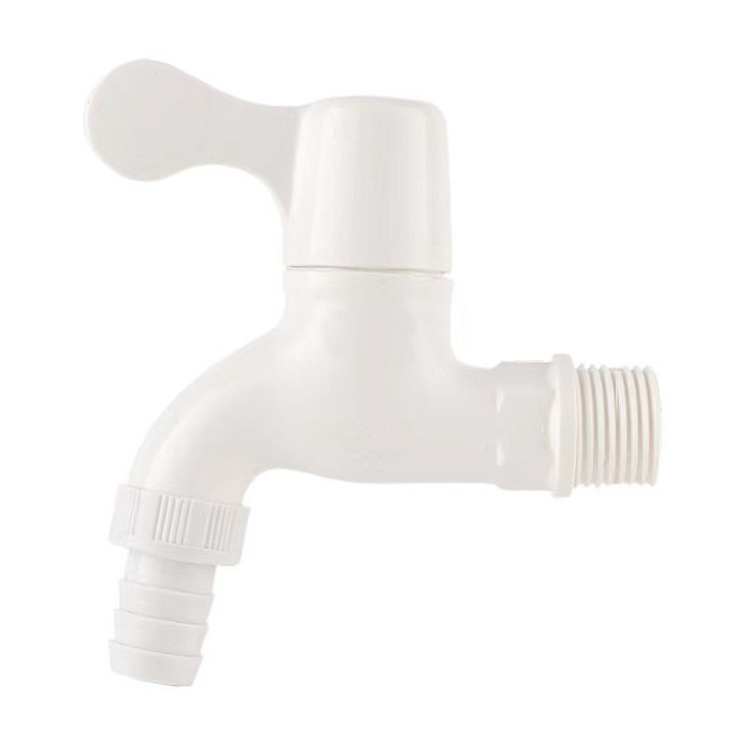 New Products Low Price Iron Copper Thread Tap Plastic Turkey Bibcock Tap Plastic PPR Bibcock Nut Faucet PVC Tap Bibcock