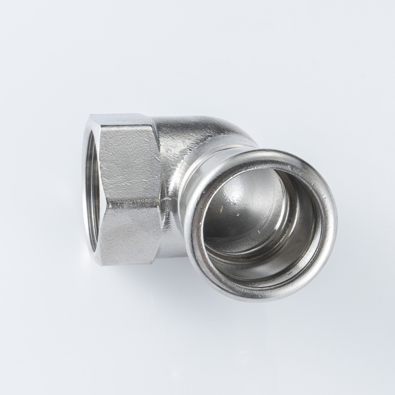 Wholesale sales SS304/316L 90 Degree Elbow m press stainless steel fittings elbows