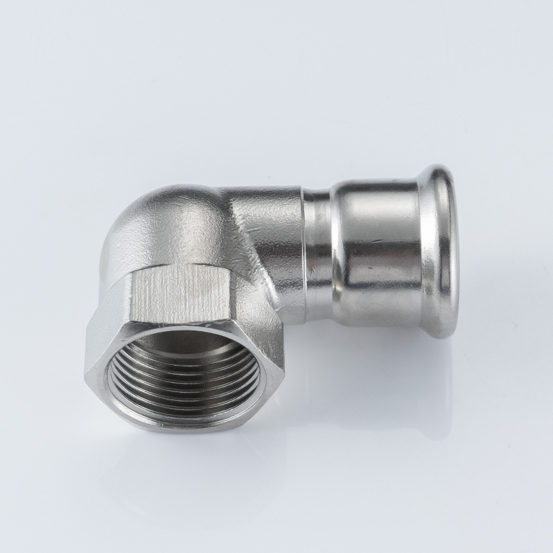 Wholesale sales SS304/316L 90 Degree Elbow m press stainless steel fittings elbows