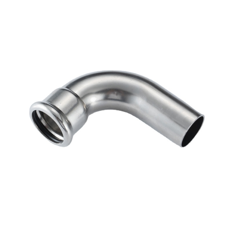 Stainless Steel 304/316 M-Profile Press Plumbing Fitting Plain 90 degree Elbow - B