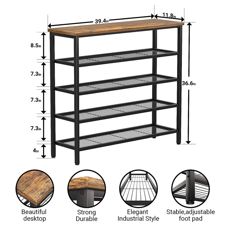 modern shoe cabinet living room furniture display racks hotel shoe storage bench  metal shoe racks