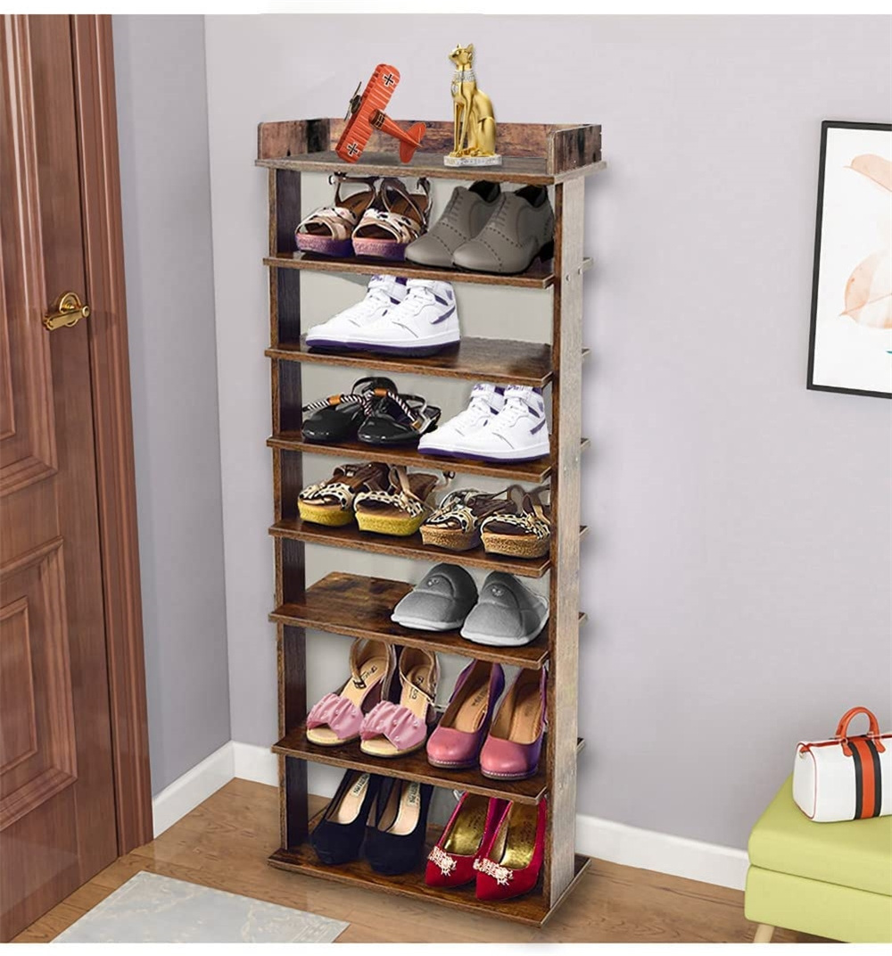 High Quality Large Shoe Rack Design Shoe Cabinet Modern Design Wooden Shoe Rack Cabinet