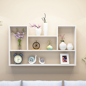 Hot selling Wooden home wall decoration, high quality wall decoration,Floating Wooden Wall Shelf