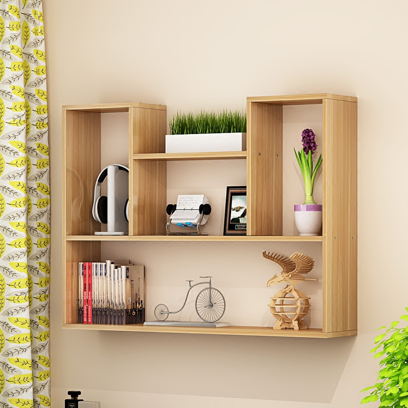 Hot selling Wooden home wall decoration, high quality wall decoration,Floating Wooden Wall Shelf