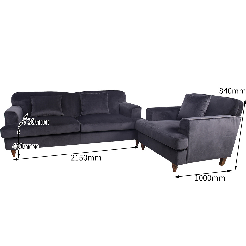 Hot Modern High Quality Sofa Furniture Standard and Cozy Fabric Living Room Sofa with High Loading Quantity